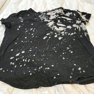 TORRID CLASSIC FIT PAINT SPLATTER SHIRT 0x